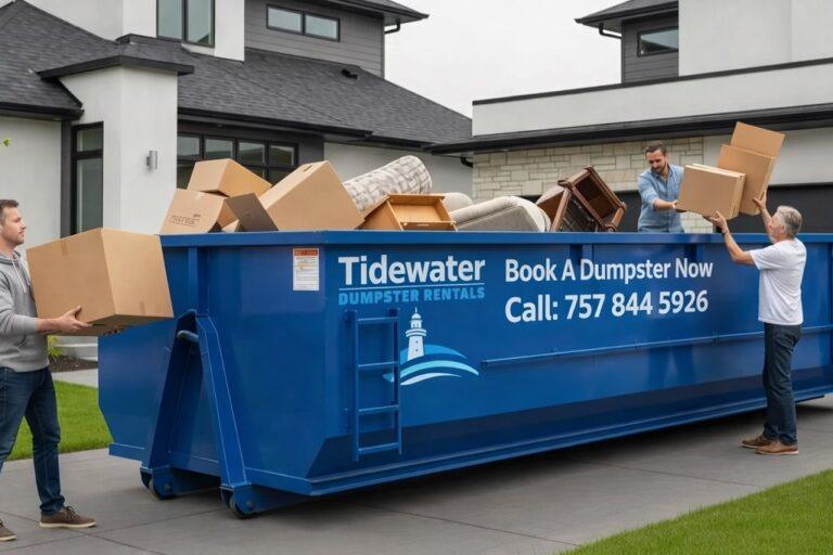 Best Local Dumpster Rental Chesapeake for Roofing and Home Remodels