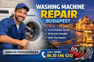 Mosógép Szerelés Budapest – One Call, One Expert, Done Right