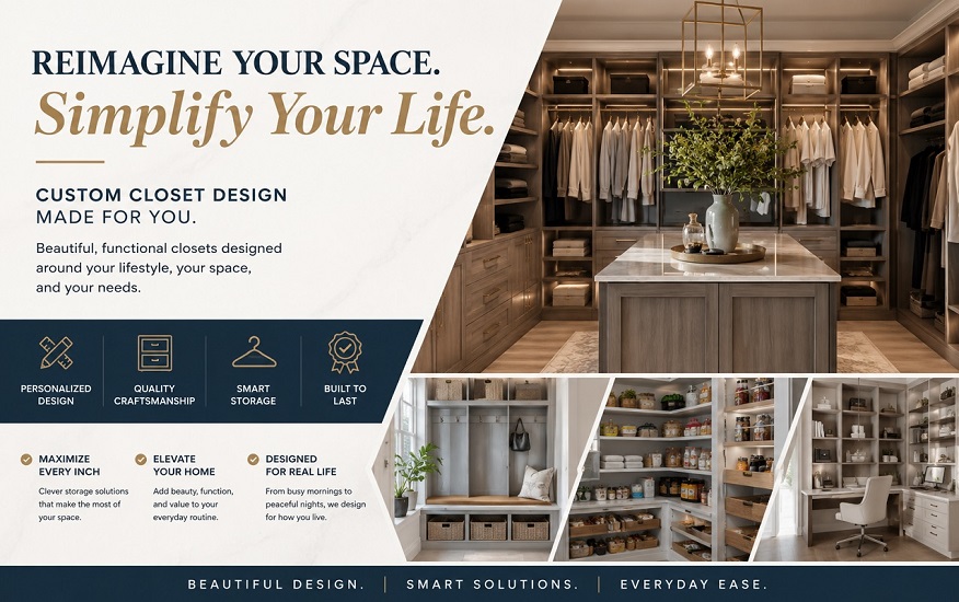 A Homeowner’s Guide to Choosing Closet Design Services