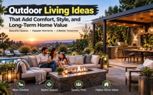 Outdoor Living Ideas That Add Comfort, Style, and Long-Term Home Value