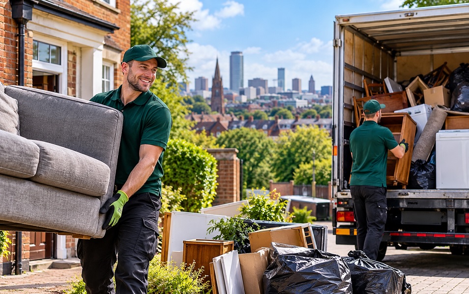 Rubbish Removal in Birmingham | Same-Day Man and Van, House Clearance